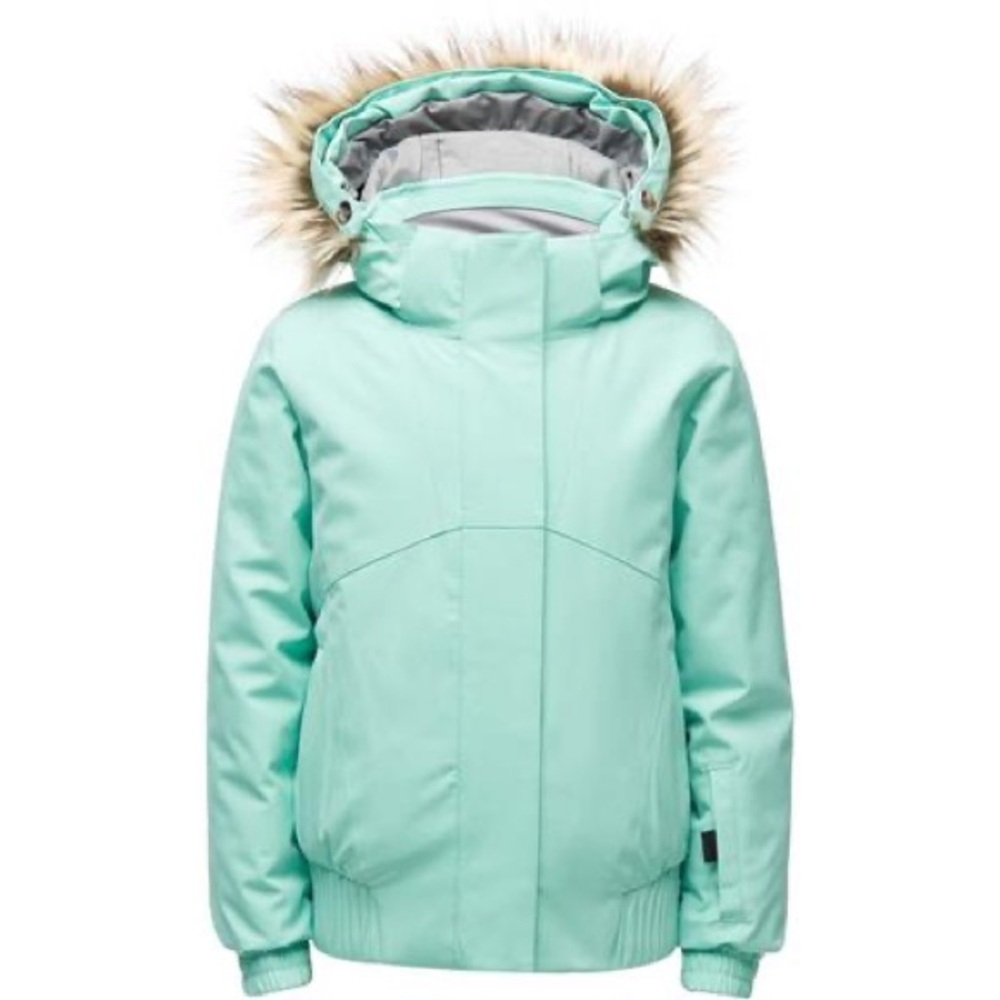 Girls SPYDER Lola Fur trim jacket